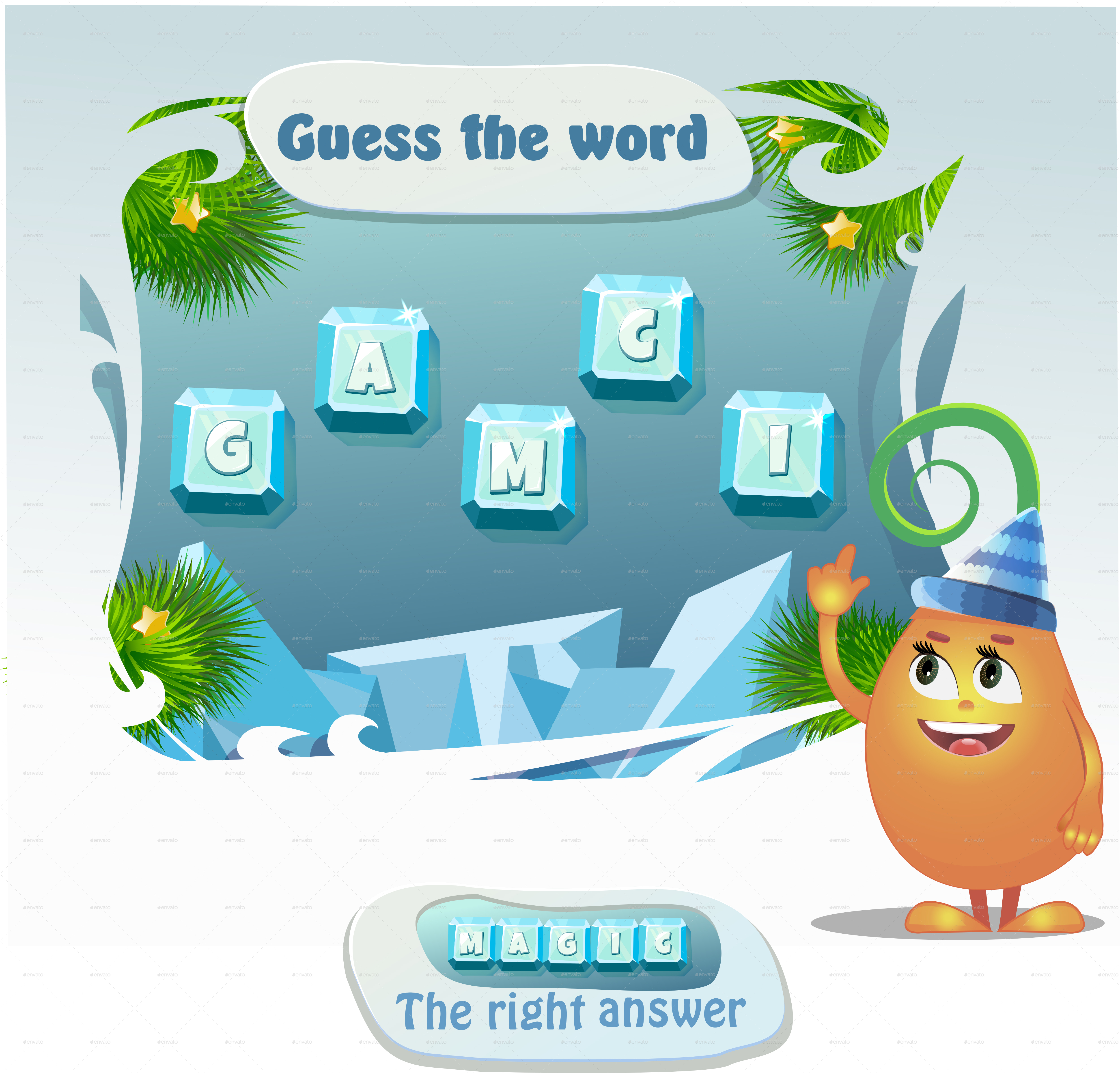 guess the word. by rodnikovay GraphicRiver